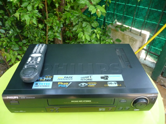 MAGNETOSCOPE VHS PHILIPS VR910 TURBO DRIVE A REVISER